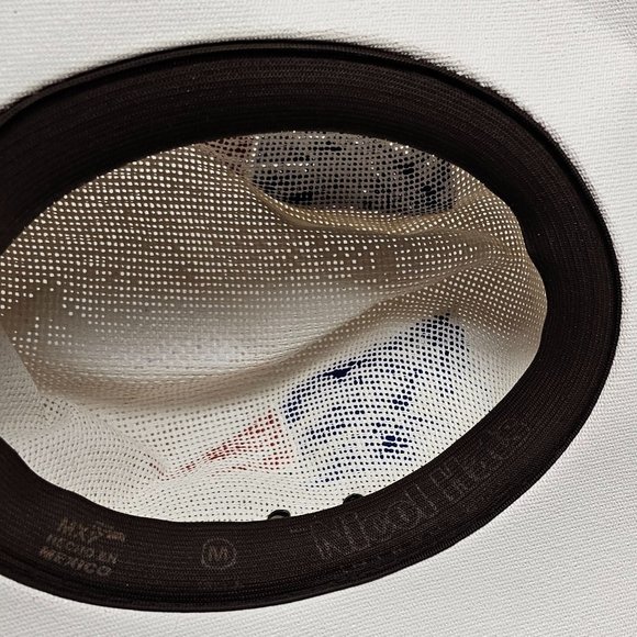 New England PATRIOTS Hard Straw Hat Fan Nicol Hats Football Team Boston Logo M - Picture 13 of 16